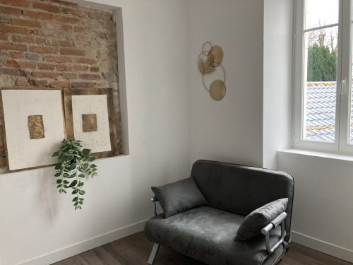 Petit salon commun d'étage