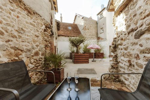 Terrasse ombragée